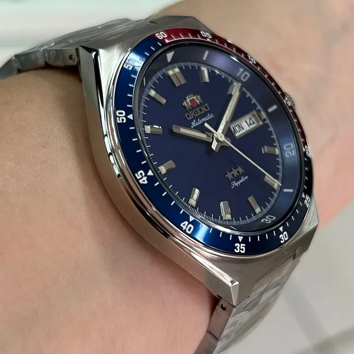 Orient 3 Estrelas Automático Heritage YN6SS003 pepsi