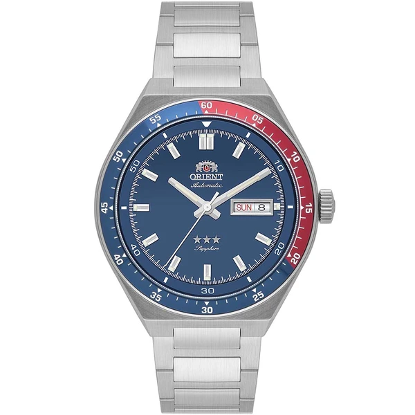 Orient 3 Estrelas Automático Heritage YN6SS003 pepsi