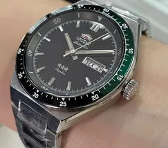 Orient 3 Estrelas Automático Heritage YN6SS003 Guaraná - imagem 4