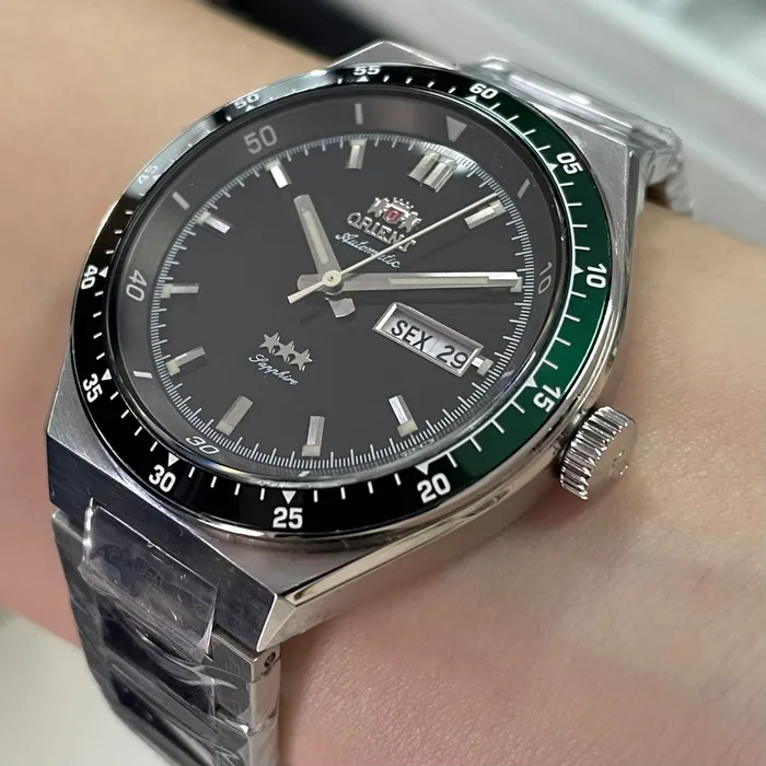 Orient 3 Estrelas Automático Heritage YN6SS003 Guaraná