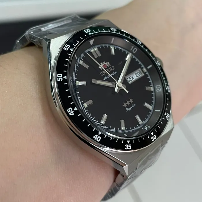 Orient 3 Estrelas Automático Heritage YN6SS003 Guaraná