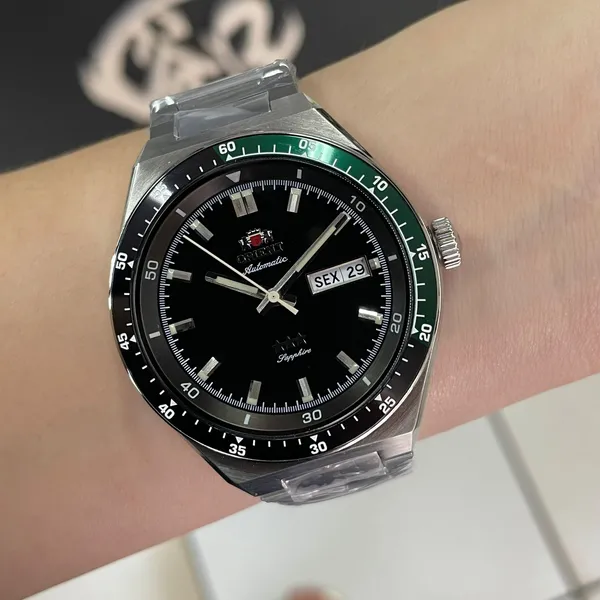 Orient 3 Estrelas Automático Heritage YN6SS003 guaraná