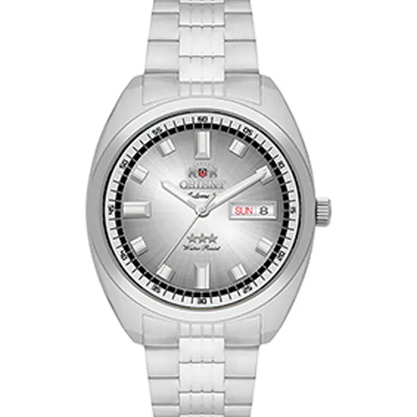 Orient 3 Estrelas Automático Heritage YN6SS004 prata
