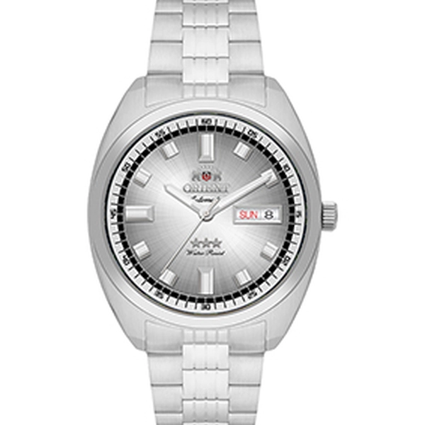 Orient 3 Estrelas Automático Heritage YN6SS004 prata