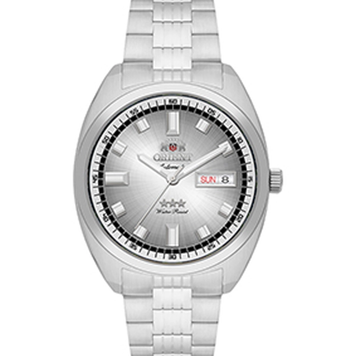 Orient 3 Estrelas Automático Heritage YN6SS004 prata