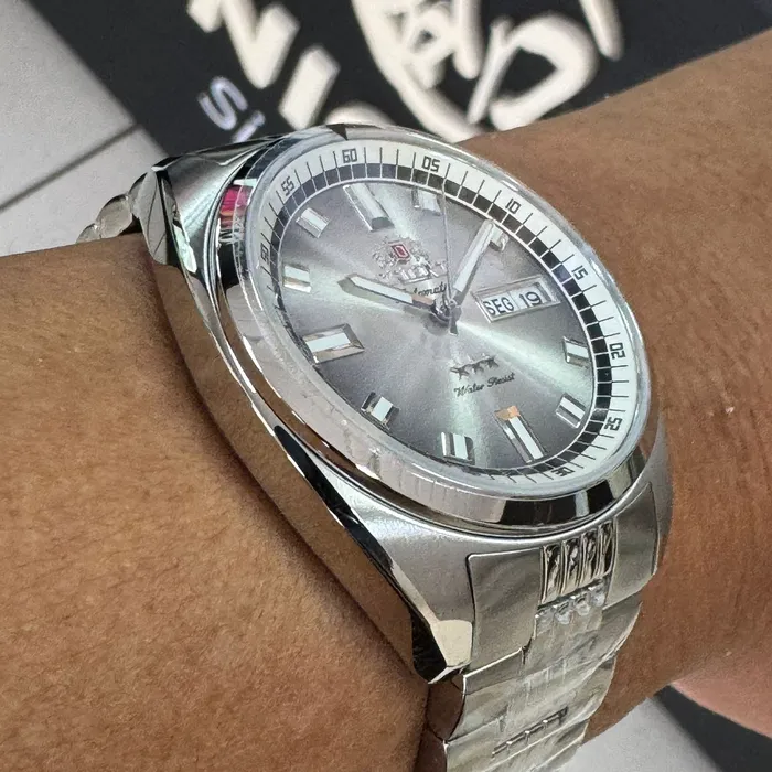 Orient 3 Estrelas Automático Heritage YN6SS004 prata