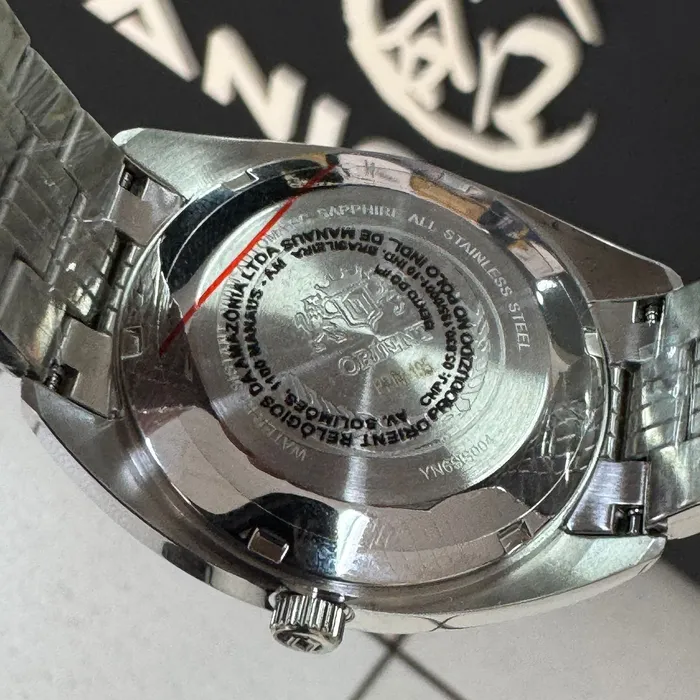 Orient 3 Estrelas Automático Heritage YN6SS004 prata