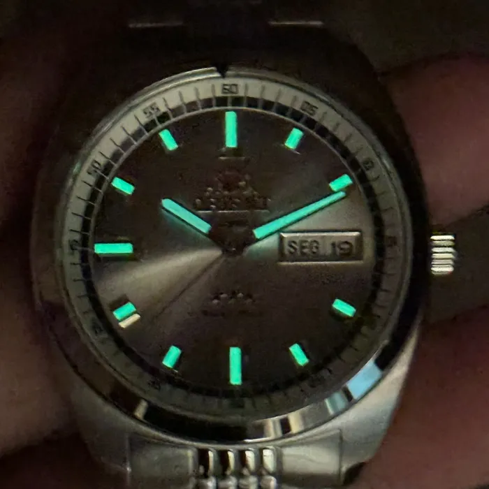 Orient 3 Estrelas Automático Heritage YN6SS004 prata