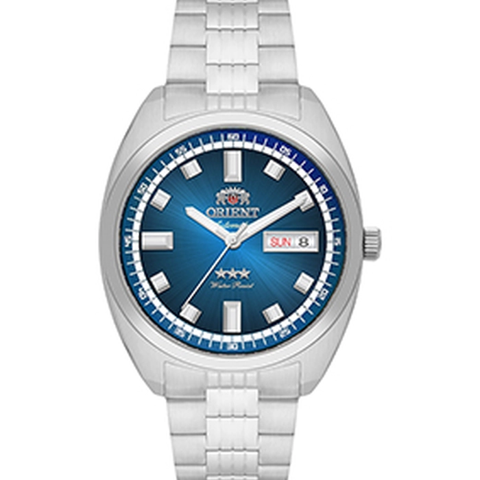 Orient 3 Estrelas Automático Heritage YN6SS004 azul