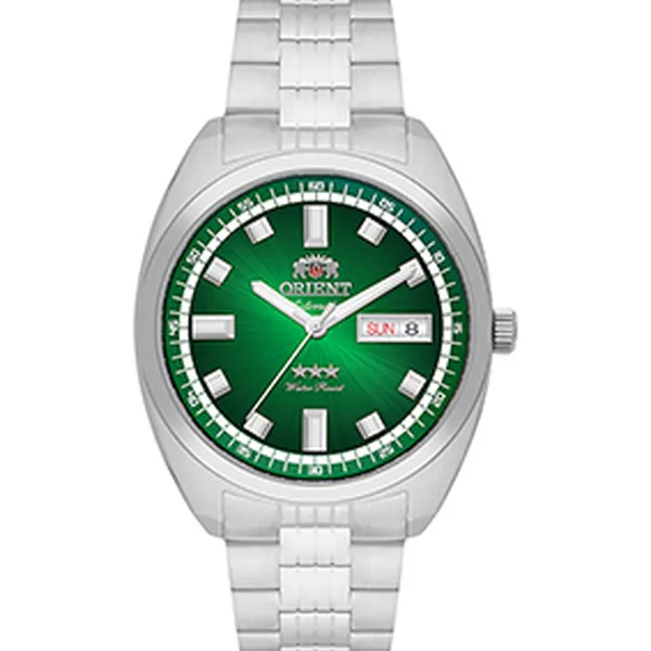 Orient 3 Estrelas Automático Heritage YN6SS004 verde