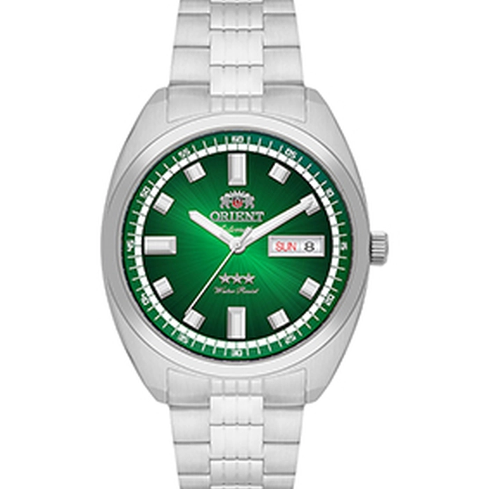 Orient 3 Estrelas Automático Heritage YN6SS004 verde