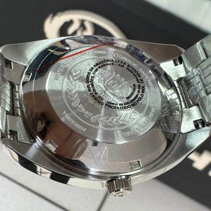 Orient 3 Estrelas Automático Heritage YN6SS004 preto