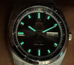 Orient 3 Estrelas Automático Heritage YN6SS004 preto - imagem 7