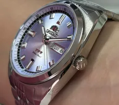 Relógio Orient Heritage 3 Estrelas YN6SS004 Safira Automático | Taniguchi Relógios - imagem 4