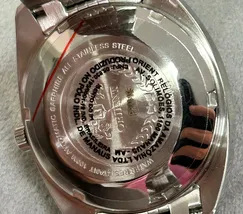 Orient 3 Estrelas Automático Heritage YN6SS004 lilas - imagem 8