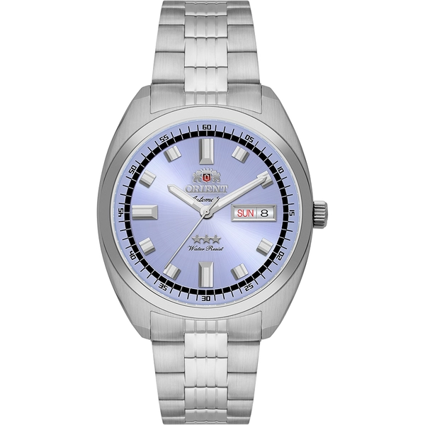 Orient 3 Estrelas Automático Heritage YN6SS004 lilas