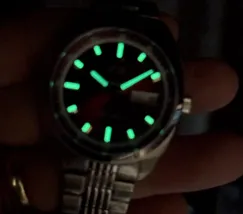 Orient 3 Estrelas Automático Heritage YN6SS004 vermelho - imagem 7