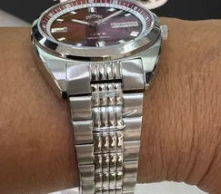 Orient 3 Estrelas Automático Heritage YN6SS004 vermelho - imagem 3