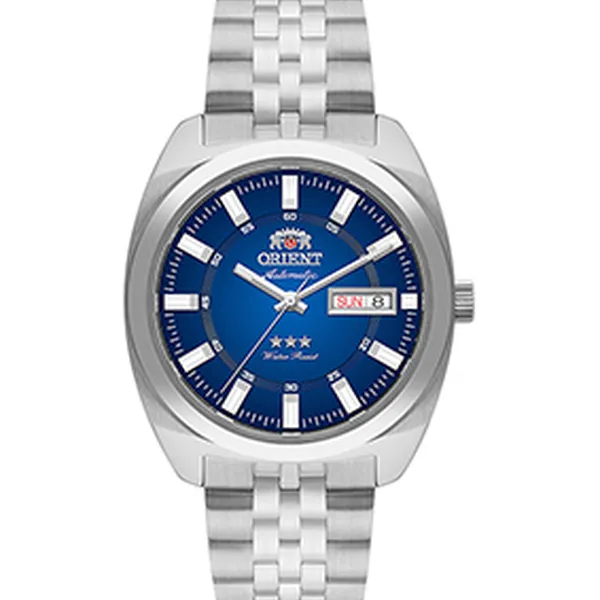 Orient 3 Estrelas Automático Heritage YN6SS005 azul