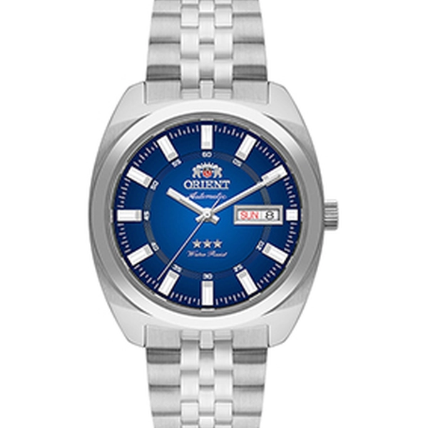 Orient 3 Estrelas Automático Heritage YN6SS005 azul
