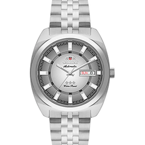 Orient 3 Estrelas Automático Heritage YN6SS005 prata