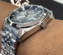 Orient 3 Estrelas Automático Heritage YN6SS005 preto - imagem 4