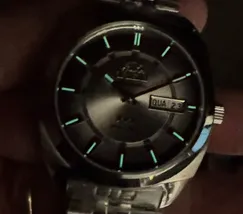 Orient 3 Estrelas Automático Heritage YN6SS005 preto - imagem 7