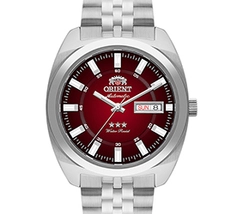 Orient 3 Estrelas Automático Heritage YN6SS005 vermelho - imagem 2