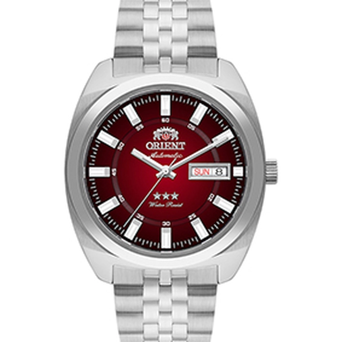 Orient 3 Estrelas Automático Heritage YN6SS005 vermelho