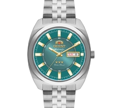 Orient 3 Estrelas Automático Heritage YN6SS005 verde agua - imagem 3