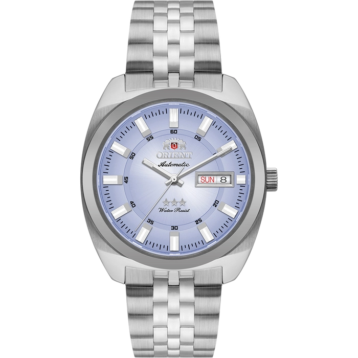 Orient 3 Estrelas Automático Heritage YN6SS005 lilas