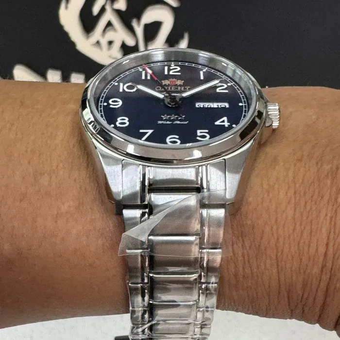 Orient 3 Estrelas Automático Elegance YN6SS006 azul