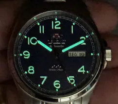 Orient 3 Estrelas Automático Elegance YN6SS006 azul - imagem 7