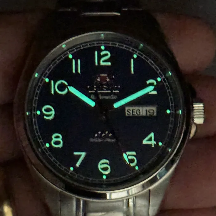 Orient 3 Estrelas Automático Elegance YN6SS006 azul
