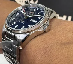 Orient 3 Estrelas Automático Elegance YN6SS006 azul - imagem 3