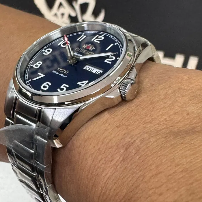 Orient 3 Estrelas Automático Elegance YN6SS006 azul