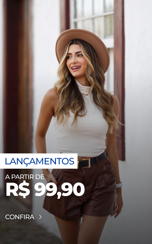 Banner da lista de produtos Lançamentos