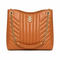 Bolsa Matelassê Caramelo Auréa Chain