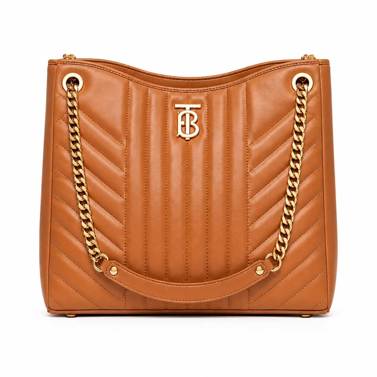 Bolsa Matelassê Caramelo Auréa Chain Bag