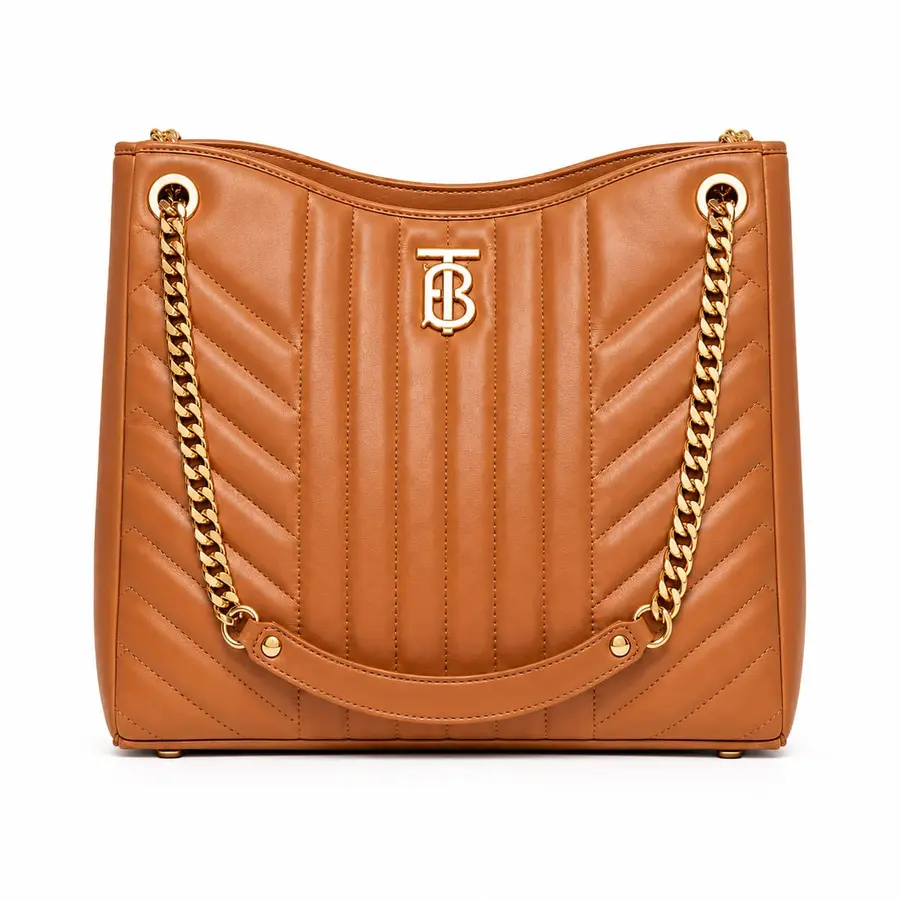 Bolsa Matelassê Caramelo Auréa Chain Bag
