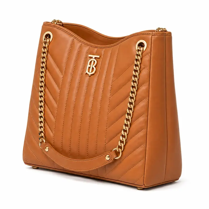 Bolsa Matelassê Caramelo Auréa Chain Bag