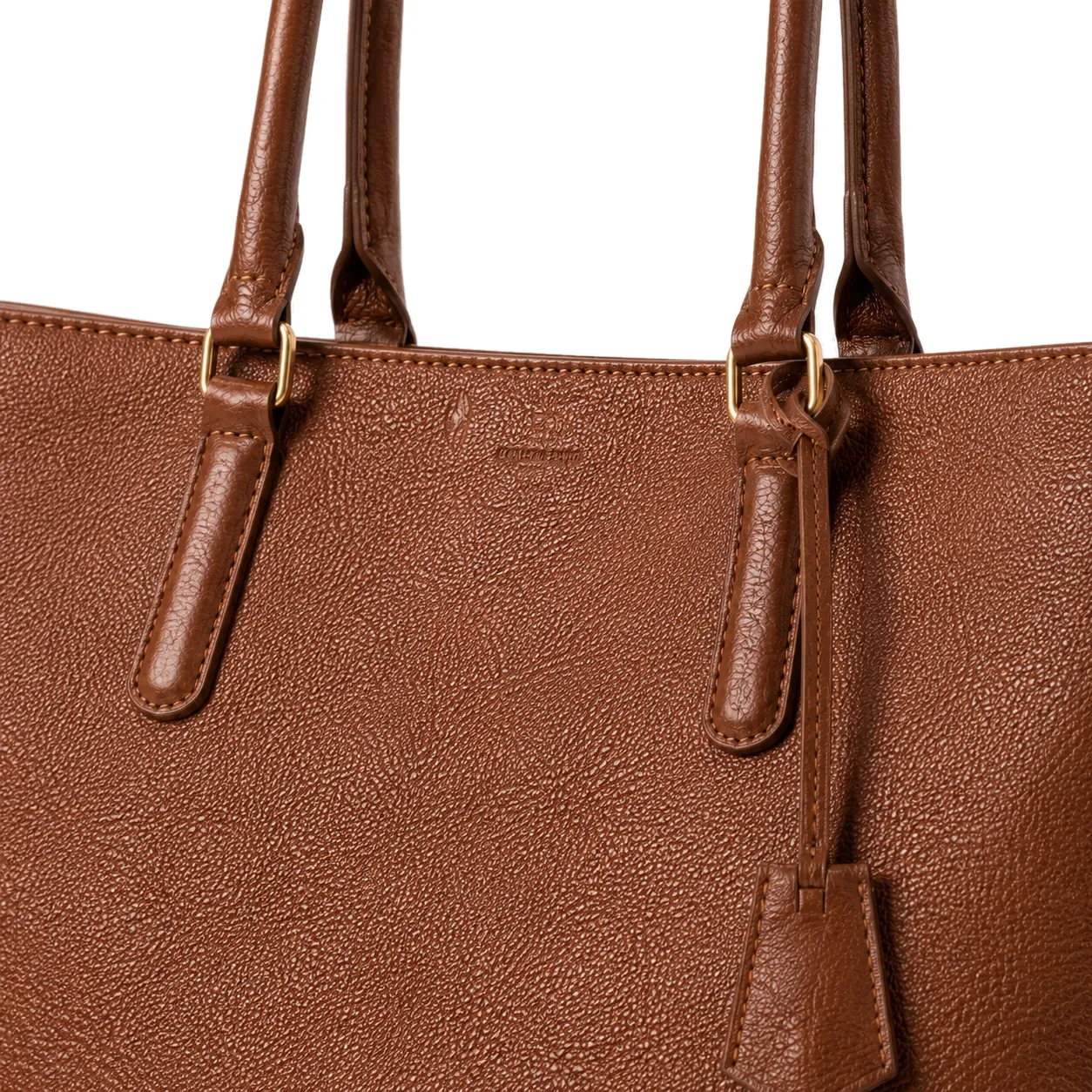 Bolsa Tote Portofino Couro Cognac