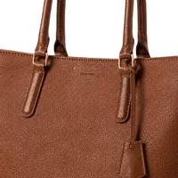 Bolsa Tote Portofino Couro Cognac - imagem 2