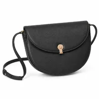 Bolsa Transversal Bardot Preto Minimal - imagem 1