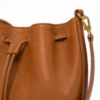 Bolsa Bucket Amalfi Caramelo Estruturada - imagem 2