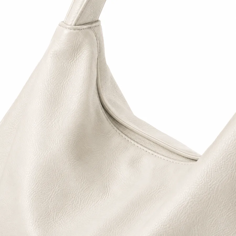 Bolsa Hobo Lumière Off-White Soft