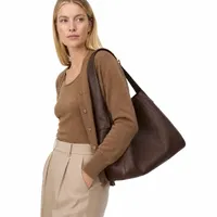 Bolsa Shoulder Vivienne Chocolate Maxi - imagem 3
