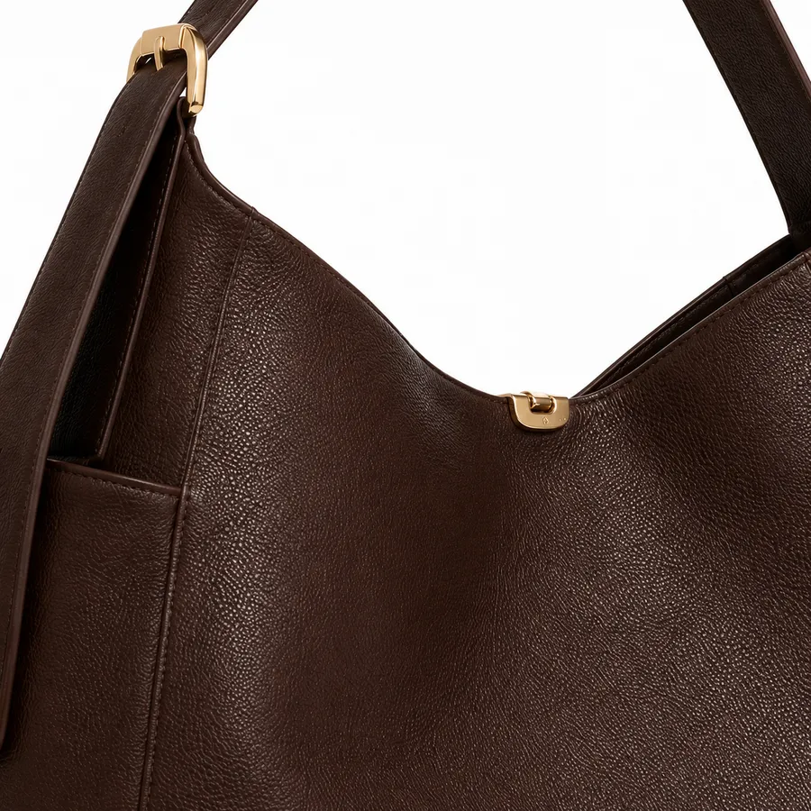 Bolsa Shoulder Vivienne Chocolate Maxi