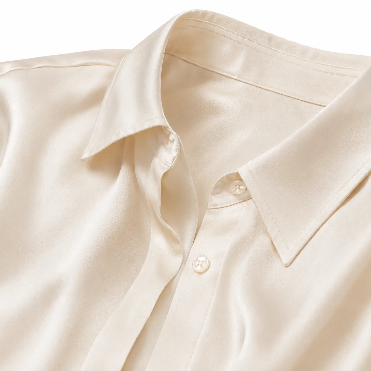 Camisa de Seda Off-White Milano