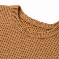 Vestido Midi Tricô Camel Essential - imagem 4